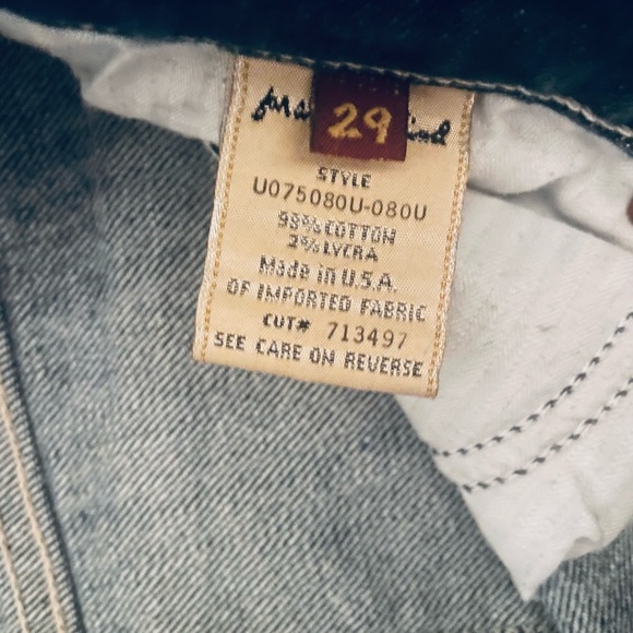 7 For All Mankind Sz:29 Swarovski Pockets/Boot Cut - Picture 9 of 9